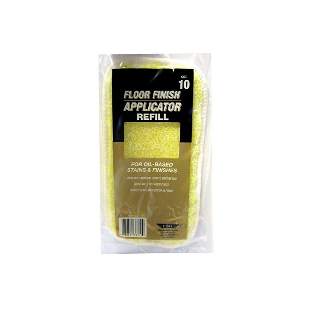 Finishing Mop Refill Microfiber 10in