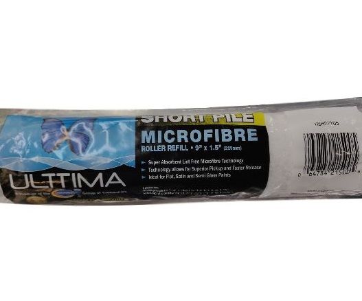 Roller Sleeve Short Pile Microfibre 9in