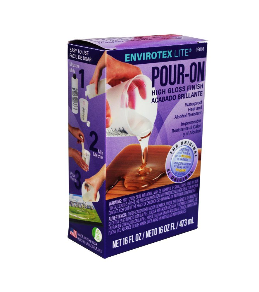 EnviroTex Interior Pour-On High Gloss Finish 16oz