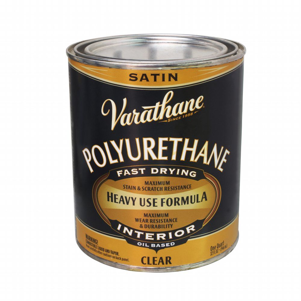 Varathane Polyurethane Clear Satin 1qt