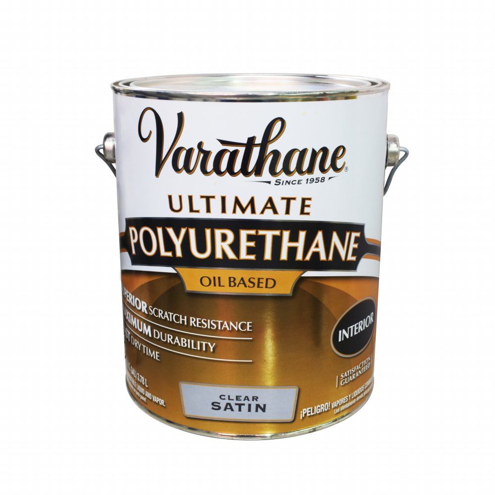 Varathane Polyurethane Clear Satin 1gal