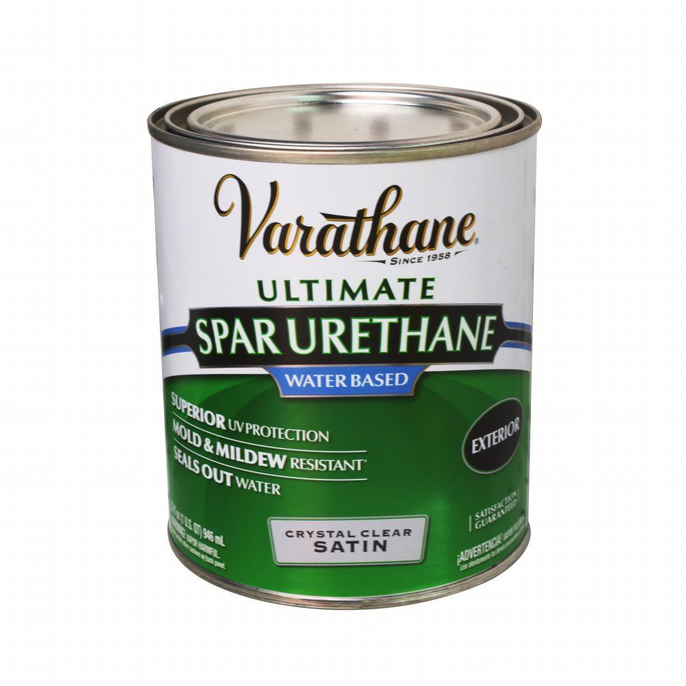 Varathane Spar Urethane Outdoor Clear Satin 1qt
