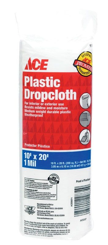 Drop Cloth 10 x 20ft 1ML