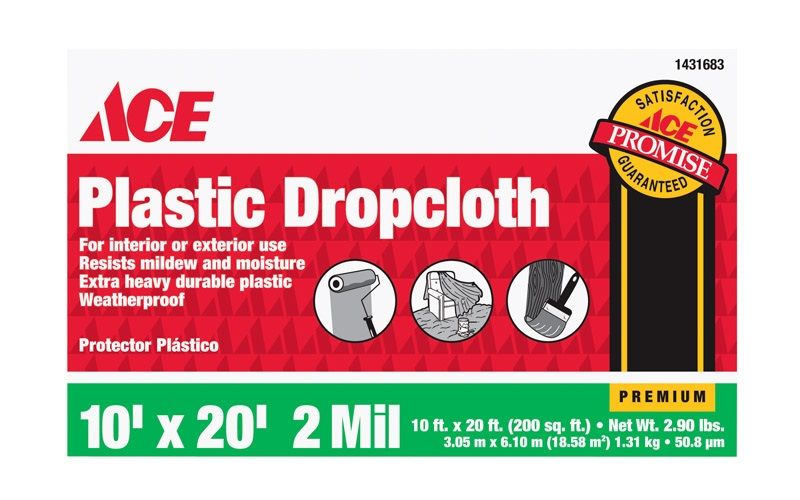 Drop Cloth 10 x 20ft 2ML