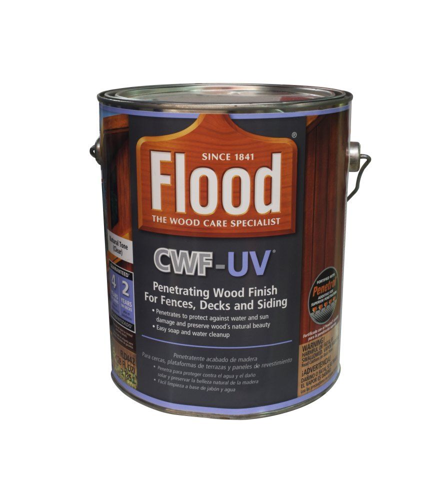 Flood CWF-UV Acrylic Wood Finish Cedar Translucent 1gal