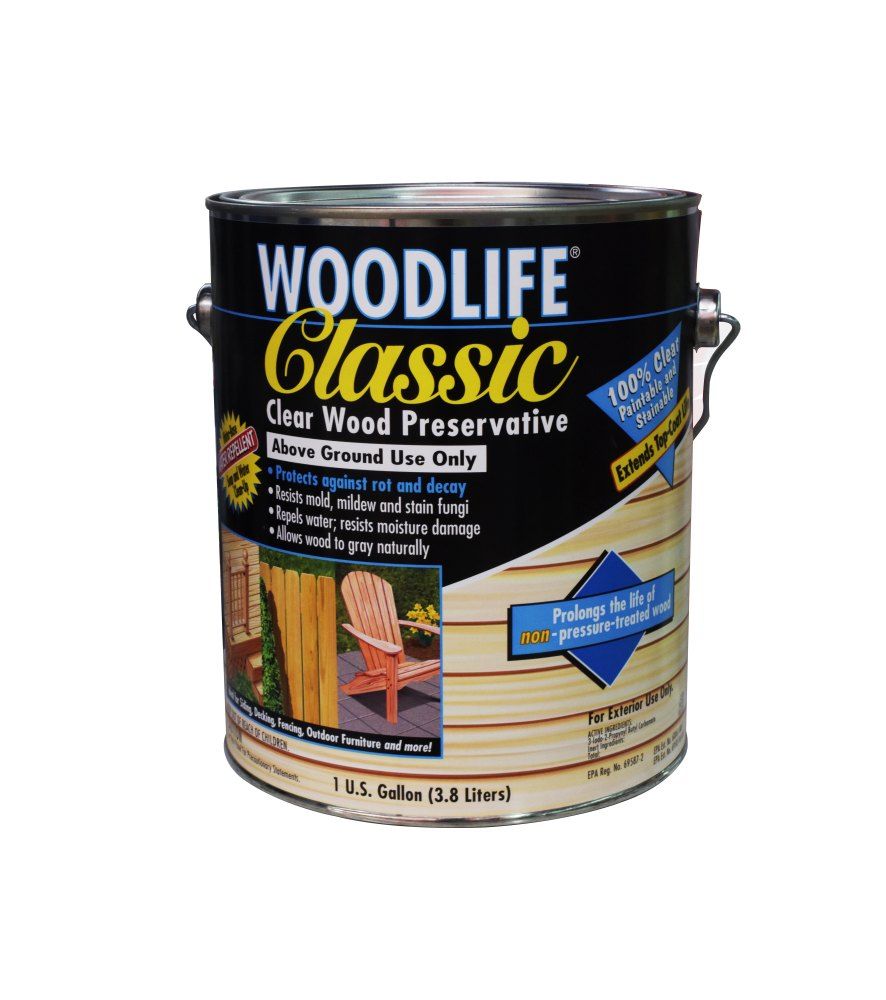 Woodlife Classic Water-Based Wood Preservative Clear 1gal