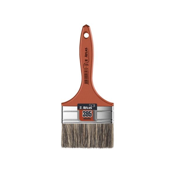 Atlas Paint Brush Grey Bristle 4 in. (395/9)