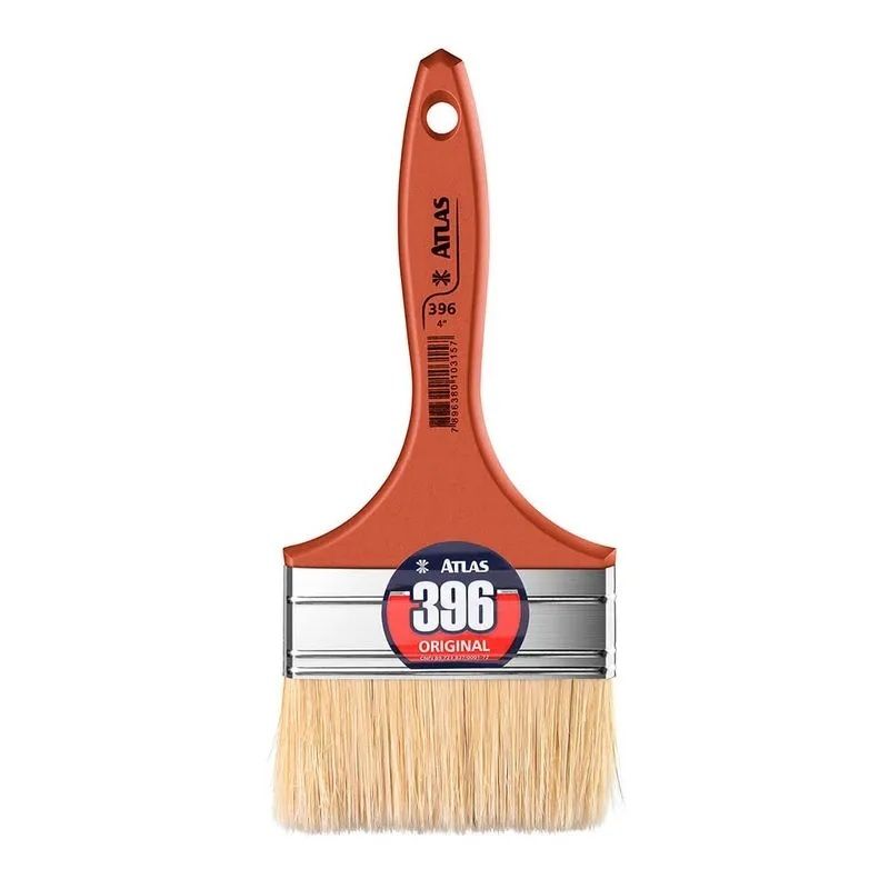 Atlas Paint Brush White Bristle 4 in. (396/9)