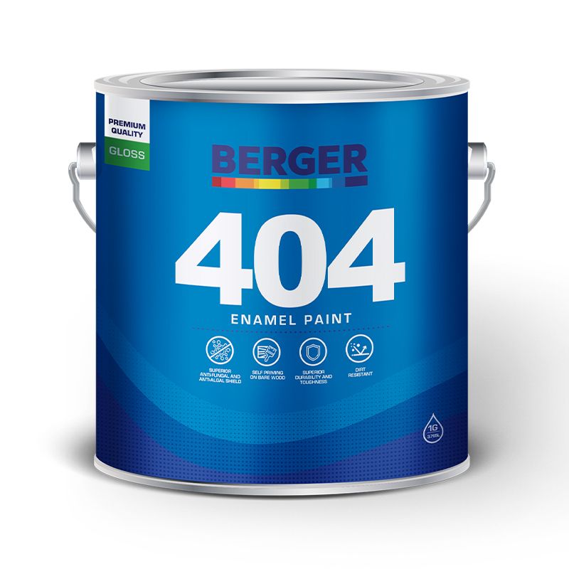 Berger 404 Gloss Oil White 1gal