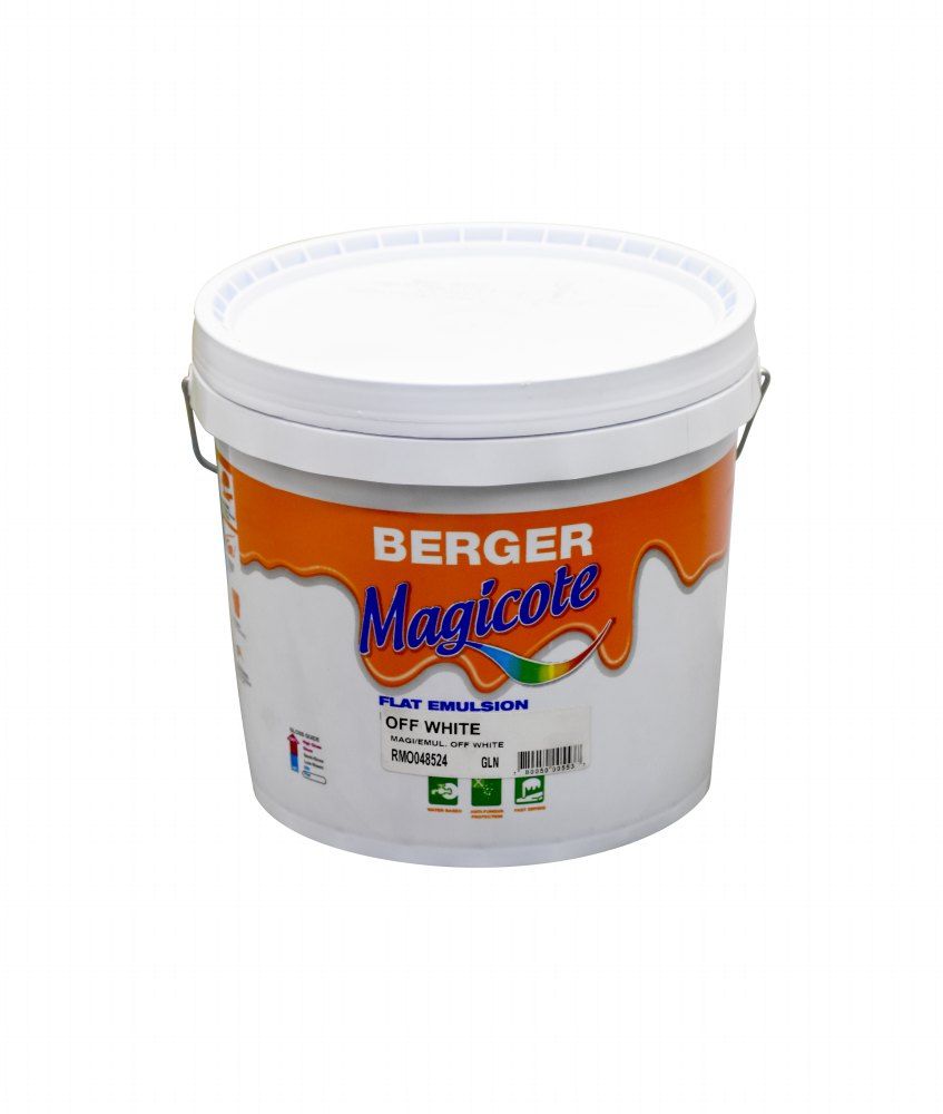 Berger Magicote Flat Emulsion Off White 1gal