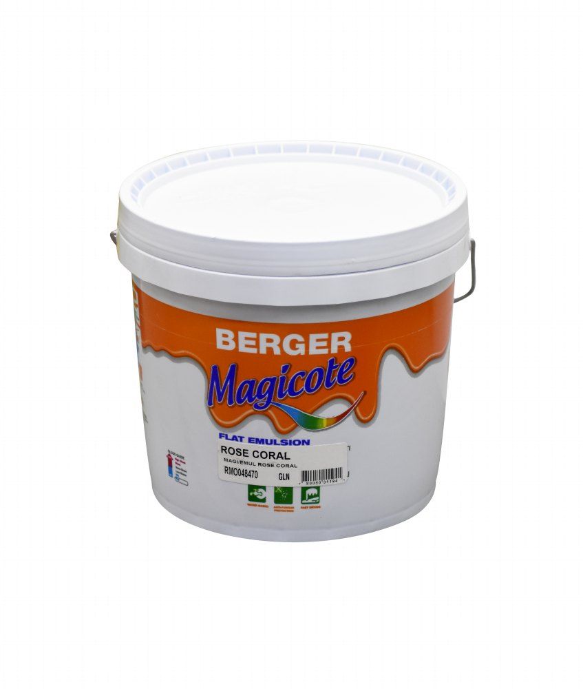 Berger Magicote Flat Emulsion Rose Coral 1gal