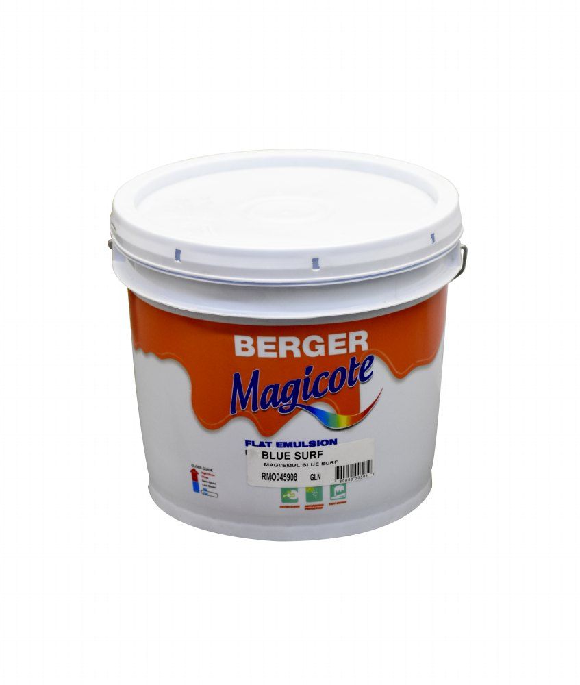 Berger Magicote Flat Emulsion Blue Surf 1gal