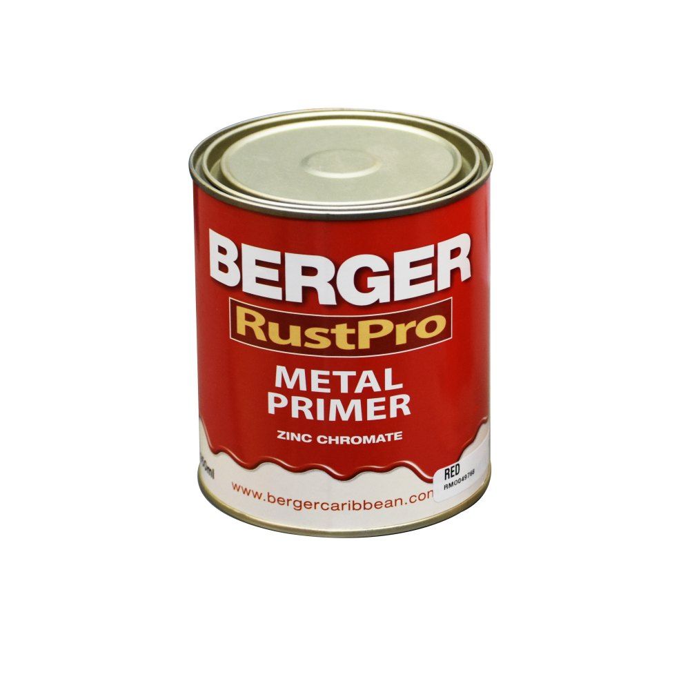 Berger RustPro Metal Primer Red Oxide 1qt