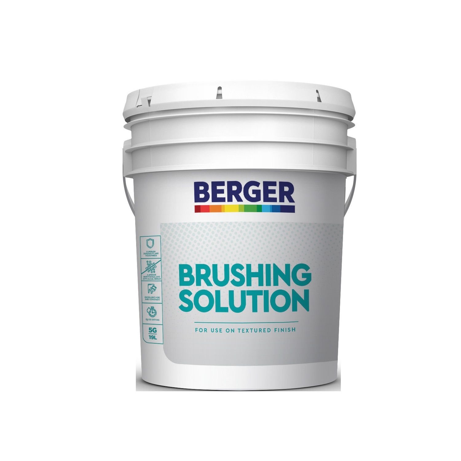 Berger Brushing Solution Trowel Natural 5 gal