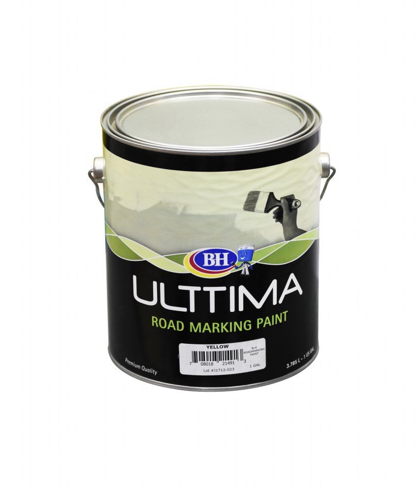 Harris Road Marking Paint Yellow Standard 1gal