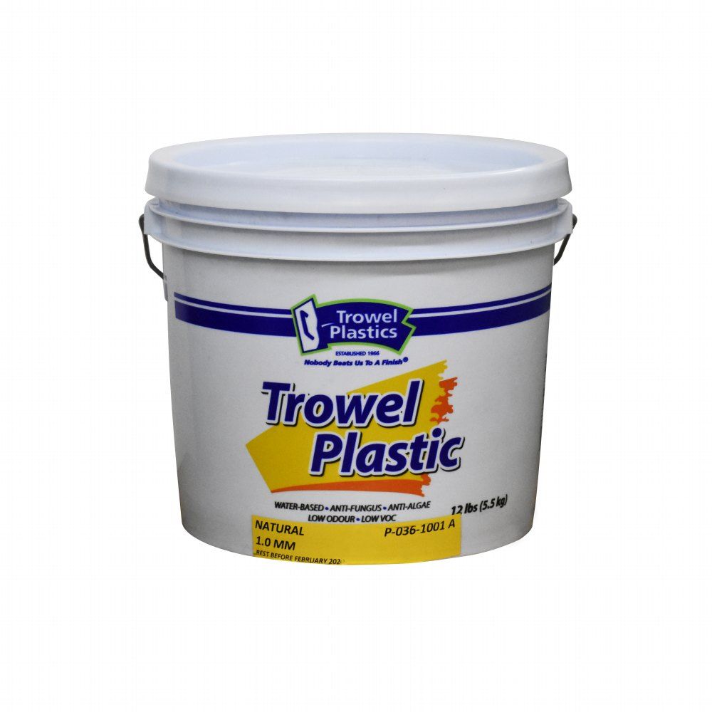 Trowel Plastics 1.0mm Natural 1gal