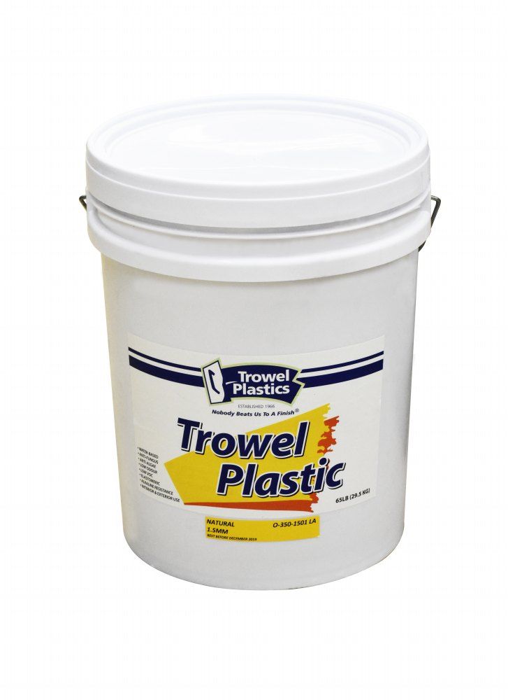 Trowel Plastics 1.5mm Natural 5gal