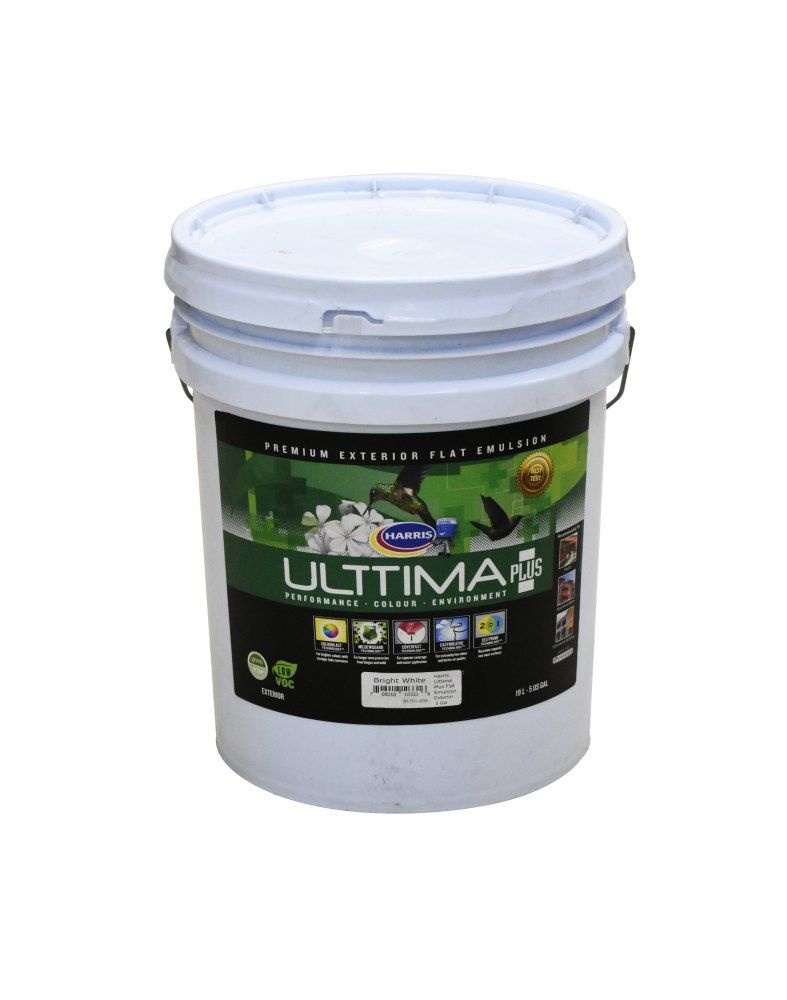 Harris Ulttima Plus Flat Emulsion Bright White 5gal