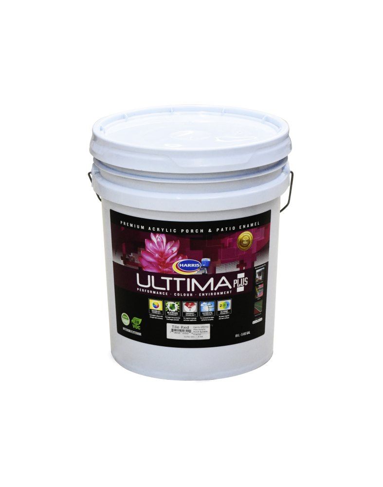 Harris Ulttima Plus Acrylic Porch and Patio Tile Red 5gal