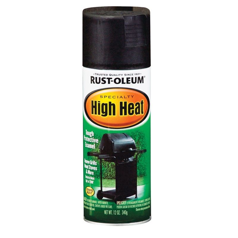 Spray Paint BBQ Black