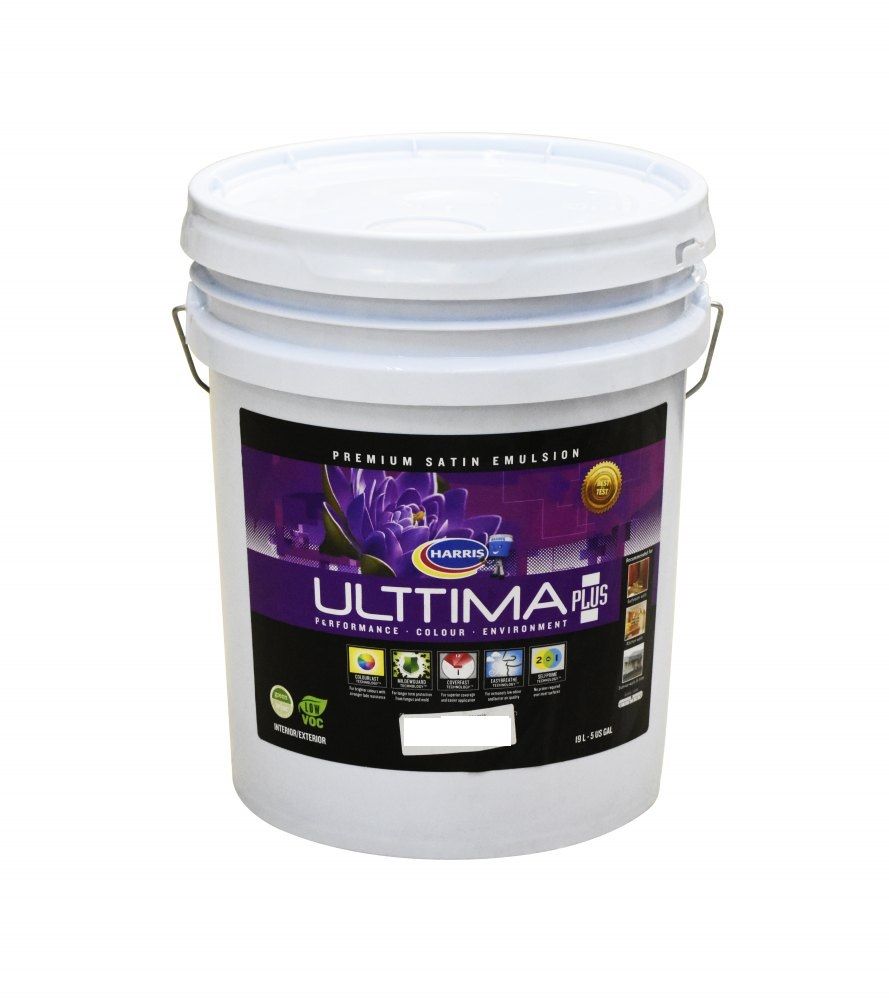 Harris Ulttima Plus Satin Emulsion New Era Master 5gal