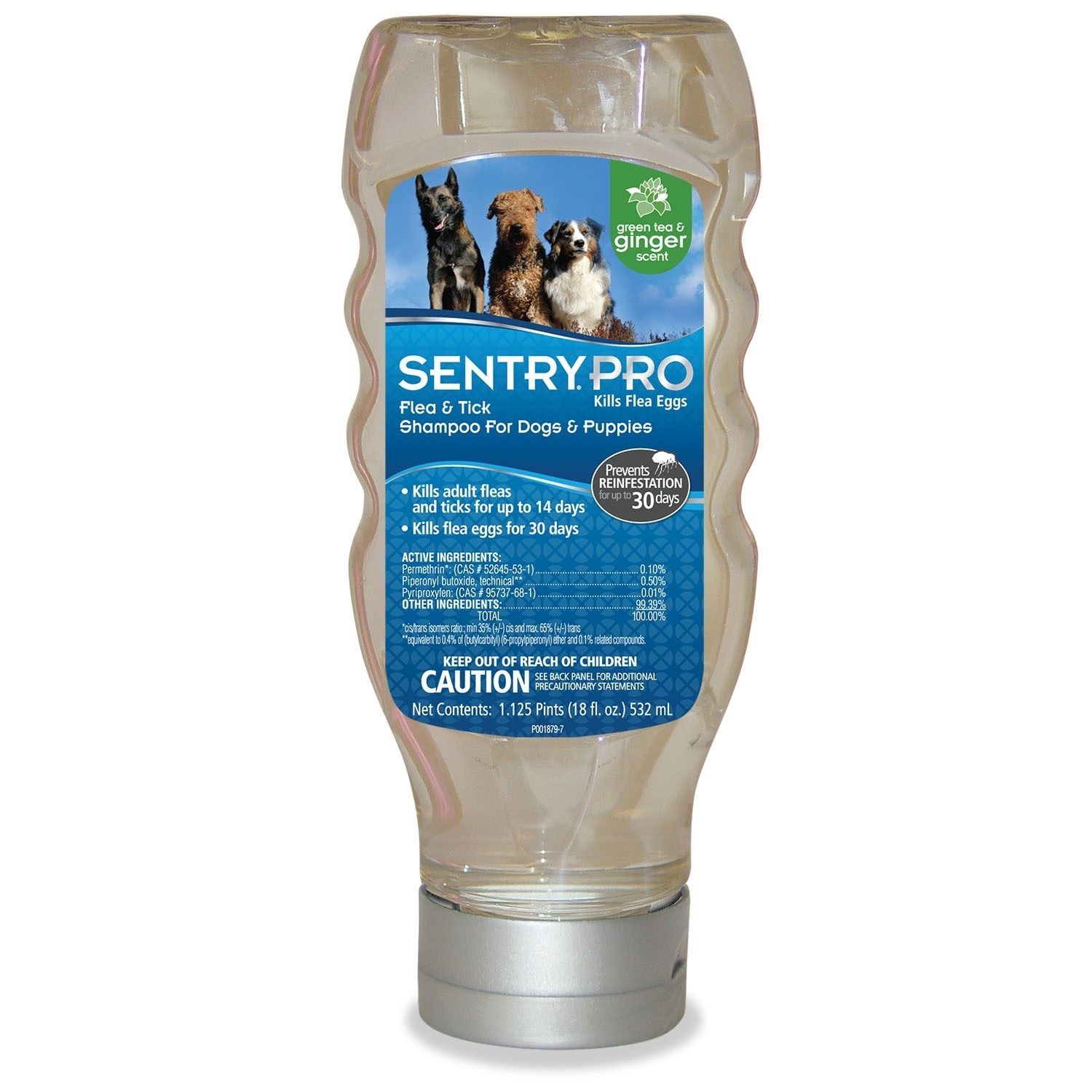 Sentry Pro Flea and Tick Shampoo 18 fl. oz.