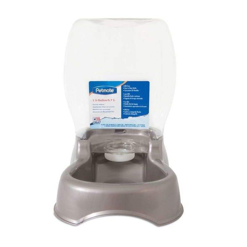 Petmate Pet Gravity Waterer PVC 1.5 gal (24415) (8301186)