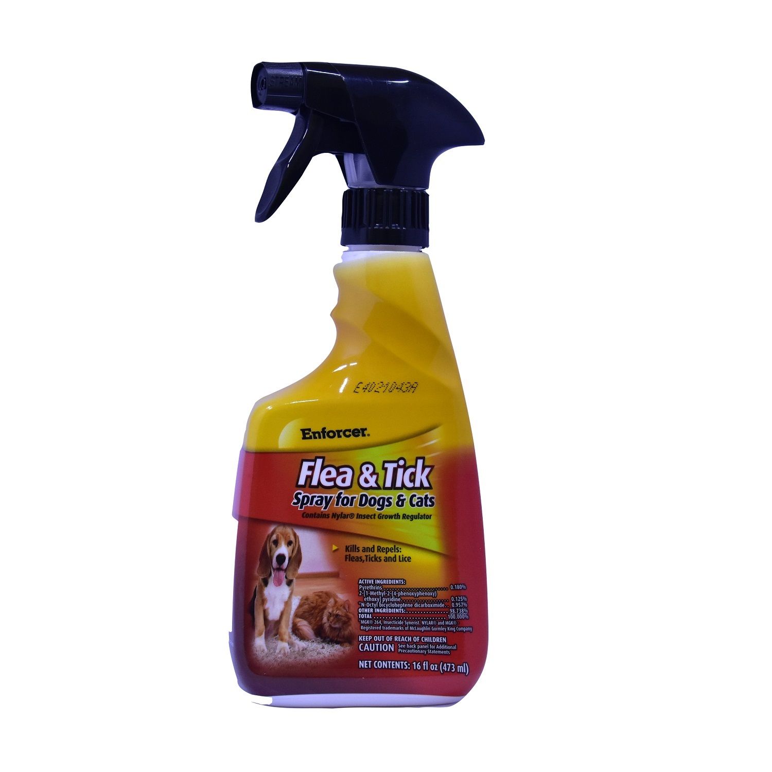 Flea and Tick Spray Dog and Cat 16oz (8393134)