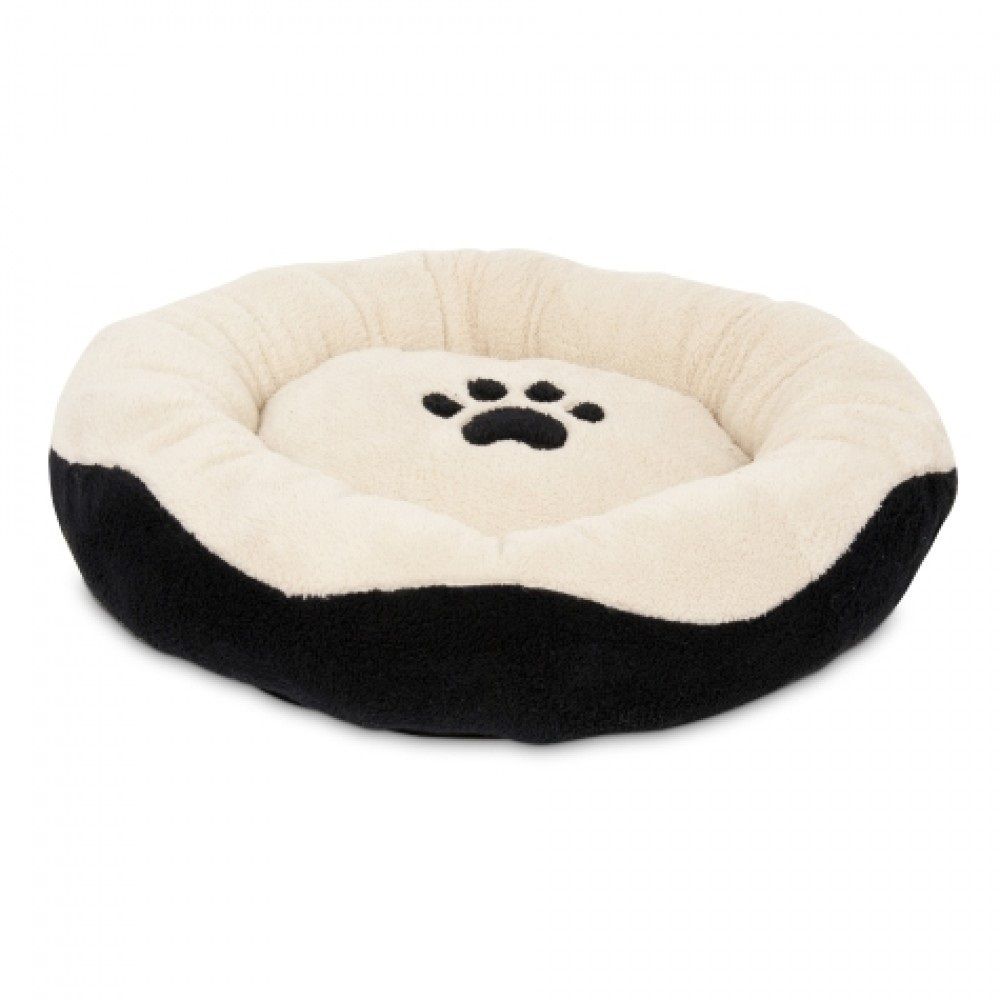 Aspenpet Pet Bed Round 22in. Assorted
