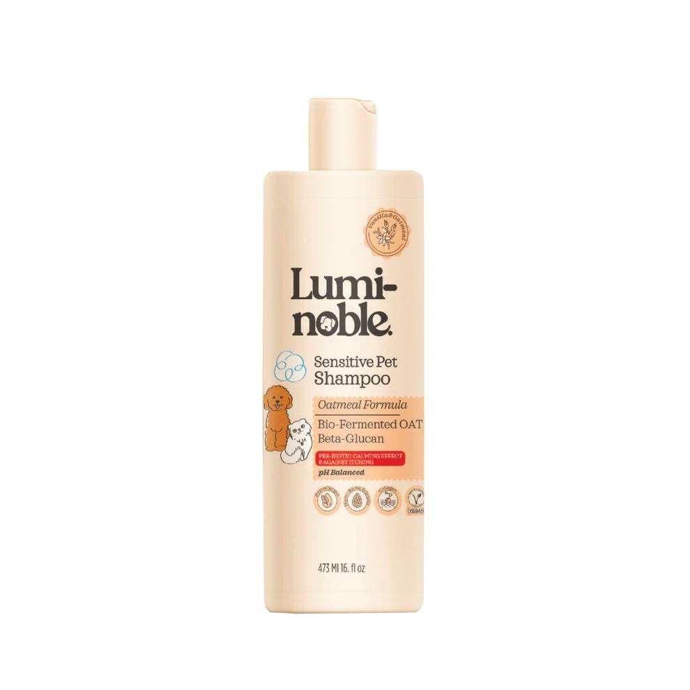 Lumi-Noble Pet Shampoo Sensitive Oatmeal 16 oz