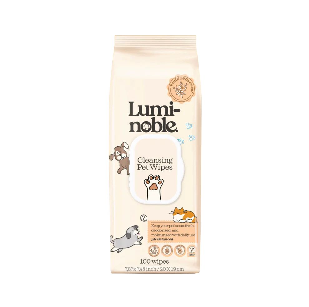 Lumi-noble Cleansing Pet Wipes 100 pcs