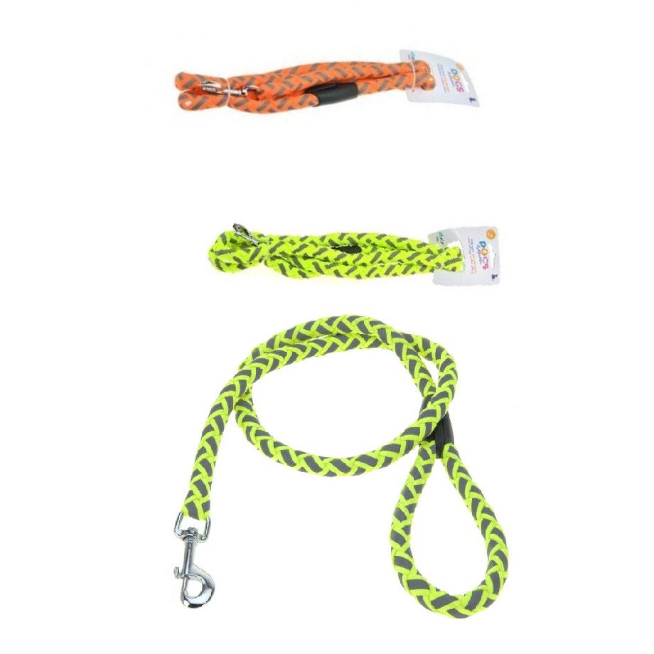 Dog Leash Neon 120 cm (3.9 ft) Assorted Colours (491001770)