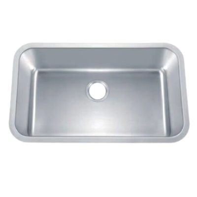 Bisman Kitchen Sink Undermount Stainless Steel  30 x 18 x 9in (BMUS401)
