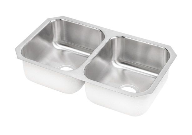 Bisman Kitchen Sink Undermount Stainless Steel 31-1/4 x 18 x 9in (BMUE208)