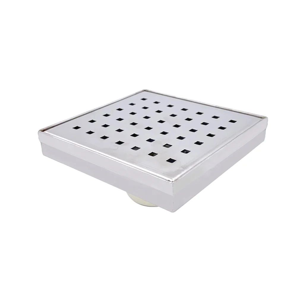 Unique Grate Floor Drain Square 6 in. (REJ-601)