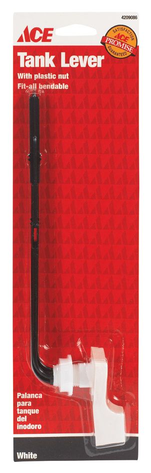White Fit All-Flush Lever
