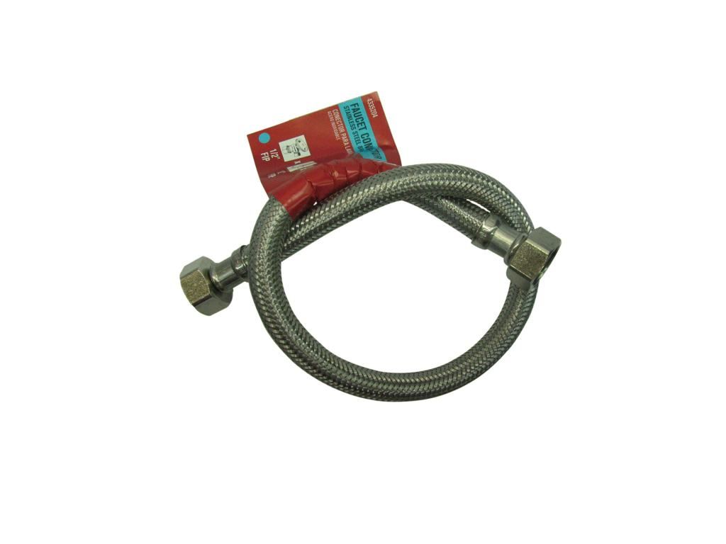 Flexline Stainless Steel 20in 1/2in x 1/2in