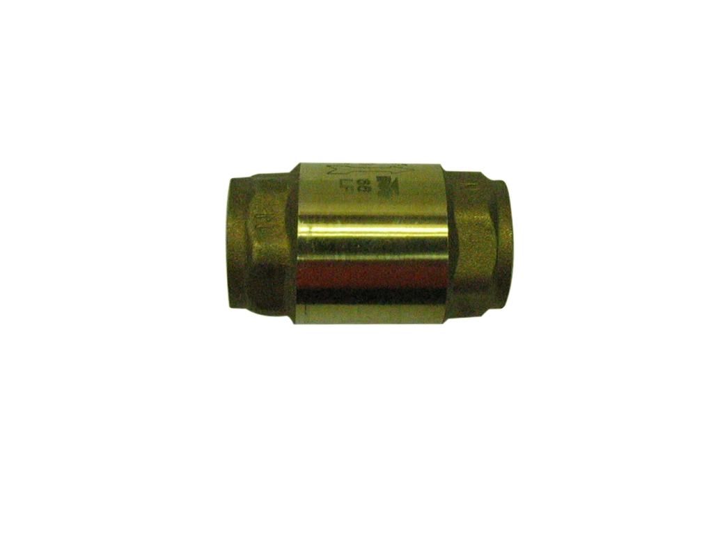Check Valve In-line Brass 1/2in