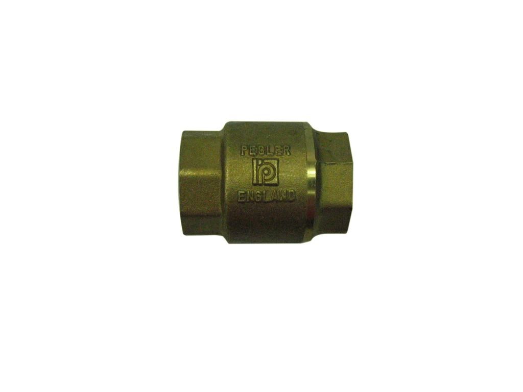 Check Valve In-Line Brass 1in