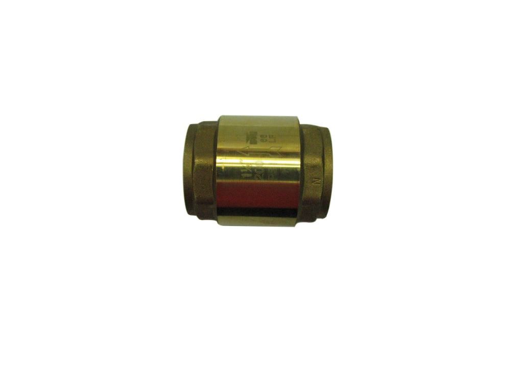 Check Valve In-Line 1-1/4in Brass