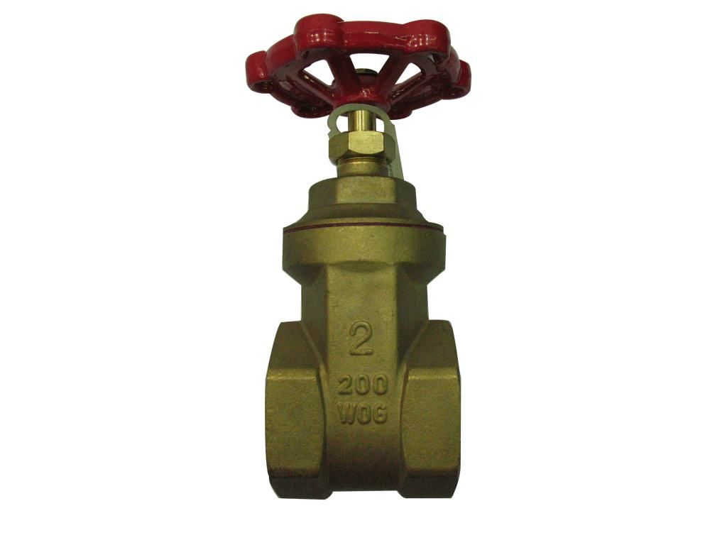 Gate Valve Brass 2in