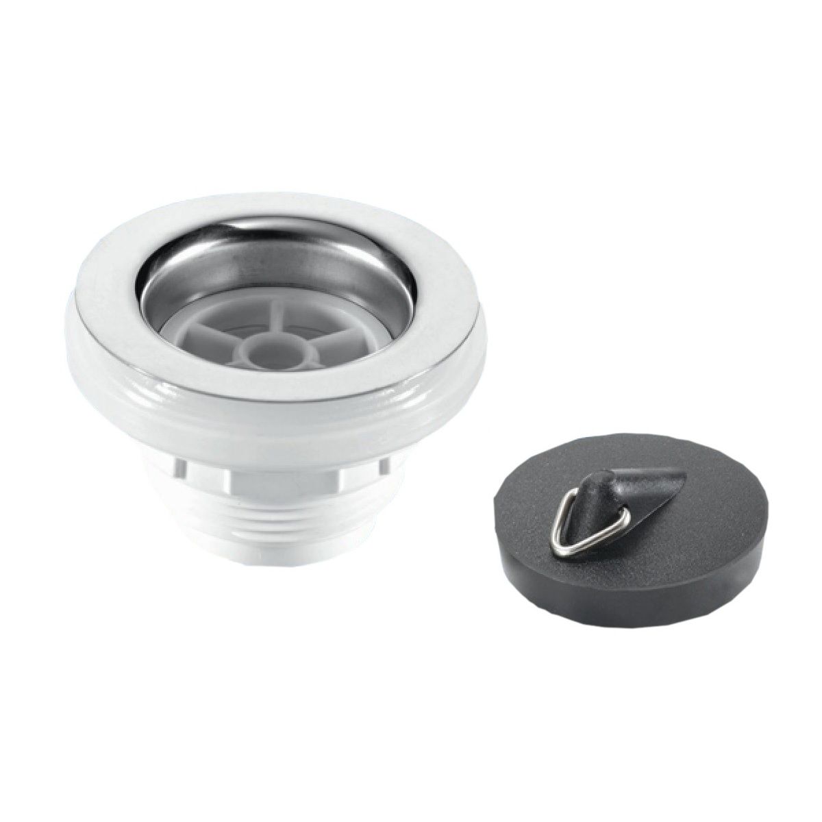 Waste Bath Plastic 1-1/2in