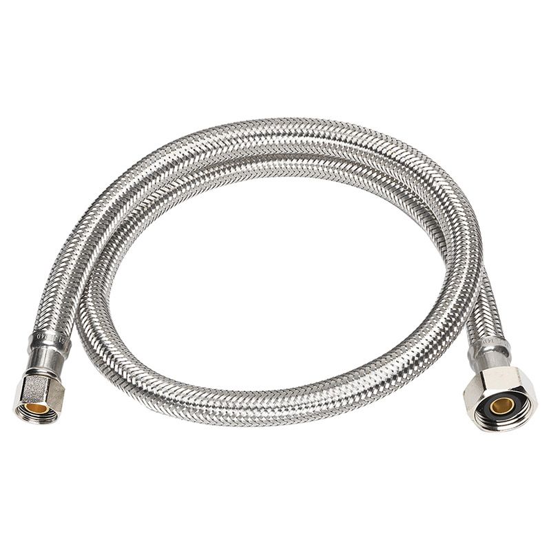 Stainless Steel Faucet Supply Line 1/2in x 1/2in x 30in