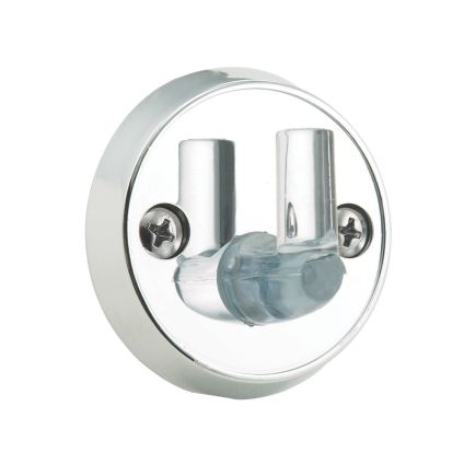 Chrome Finish Showerhead Pin Wall Mount
