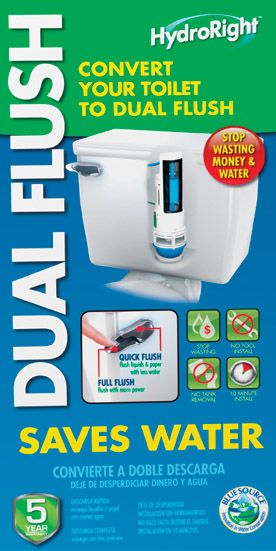 Dual Flush Converter