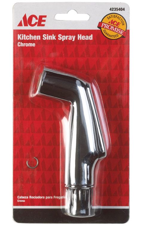 Chrome Sink Spray Head