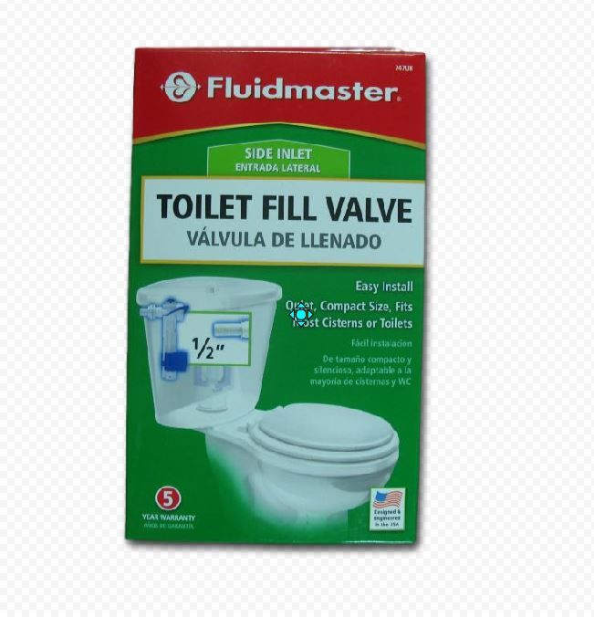 Fluidmaster 747uk Whisper Float Valve 1/2in