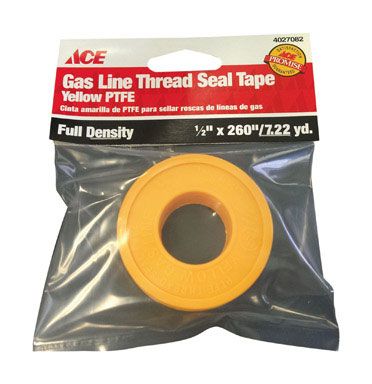 PTFE Gas Line Thread Seal Tape 1/2in x 260in