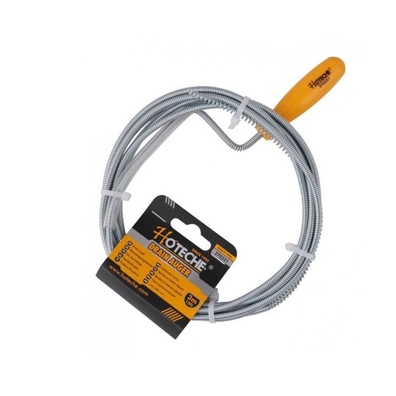 Hoteche Drain Auger 3M 10ft (270321)