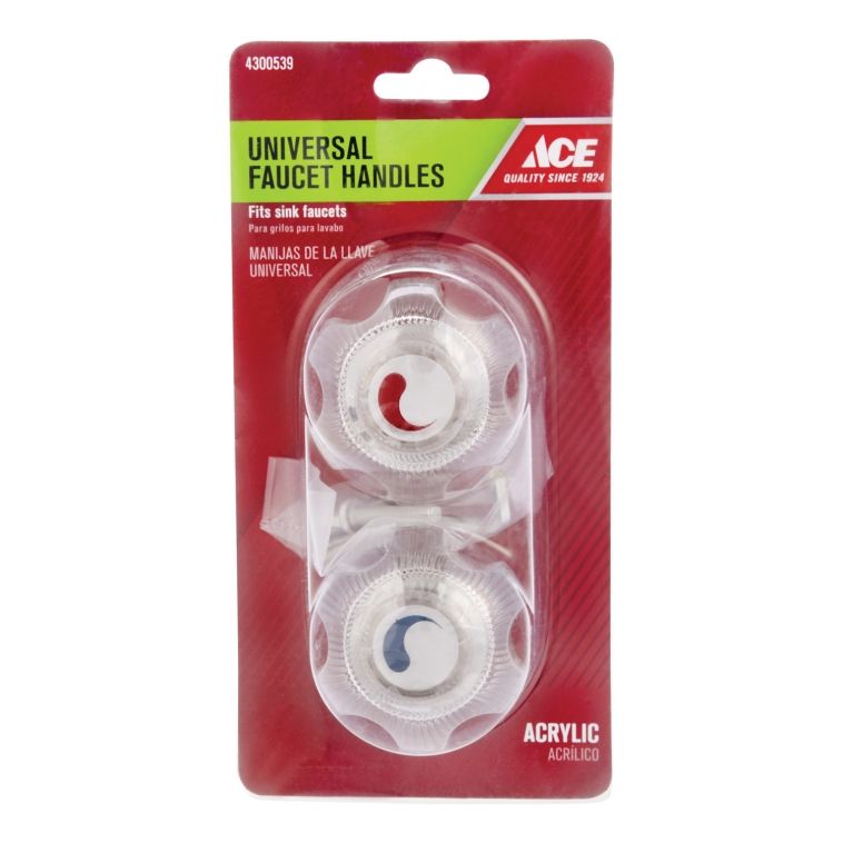 Ace Small Clear Universal Acrylic Handles